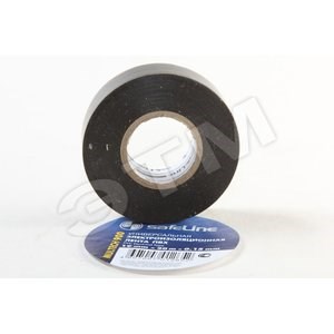 Изолента ПВХ черная 19мм 20м (уп.10шт.) Safeline (Китай) Safeline черная - фото 618959