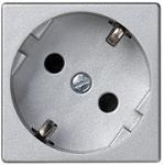 K11-8 Connect Розетка 2P+E Schuko, 16А 250В, 45х45мм, безвинт. клеммы, SC, алюминий Simon Electric K11-8 - фото 618974