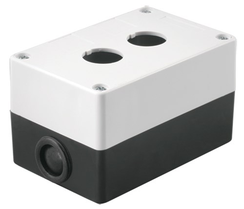 SQ0705-0002 Корпус КП102 для кнопок 2 места белый TDM SQ0705-0002 - фото 618980