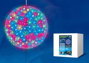 ULD-H2727-300/DTA RGB IP20 SAKURA BALL Фигура светодиодная «Шар с цветами сакуры» UNIEL ULD-H2727-300/DTA RGB - фото 619015