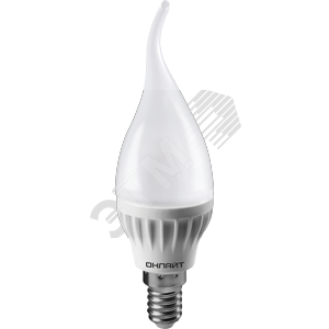 61963 OLL-FC37-10-230-4K-E14-FR ОНЛАЙТ Лампа светодиодная 10W 4000K 230V E14 (уп.100шт.) Navigator 61963 OLL-FC37-10-230-4K-E14-FR - фото 619172
