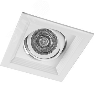 29770 DLT201 MR16 G5.3 белый Светильник встраиваемый (уп.60шт.) FERON (Китай) 29770 - фото 619183