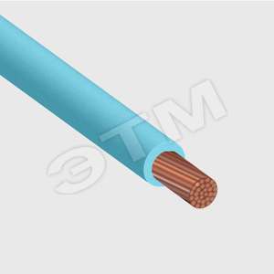 ПВ3/ПуГВнг(A)-LS 1х1мм² Провод голубой РЭК-PRYSMIAN ГОСТ (бухта 1000м.) ПВ3/ПуГВнг(A)-LS 1х1-1 - фото 619285