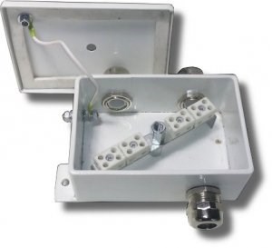 КМ-О (8к)-IP66-d, три ввода Коробка монтажная огнестойкая Гефест (Россия) КМ-О (8к)-IP66-d - фото 619297