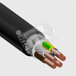 ВВГ 5х6 Кабель РЭК-PRYSMIAN ГОСТ (бухта 100м.) 0524 01 01 - фото 619405