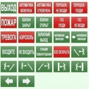 Блик-С-24 "Аэрозоль уходи" Оповещатель пожарный световой ИРСЭТ-Центр ООО Блик-С-24 - фото 619479