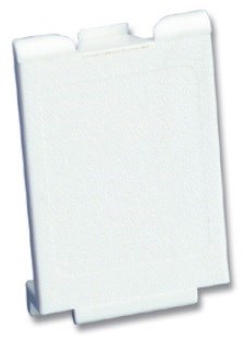 MX-BL-02 Заглушка серии MAX, белая (уп.10шт.) Siemon Company США MX-BL-02 - фото 619600
