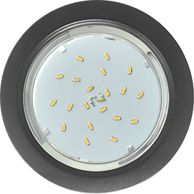 SB53H4ECB Ecola GX53 H4 без рефл. Черный матовый 38x106 (к+) Светильник встраиваемый (уп.10/50шт.) SB53H4ECB - фото 619672