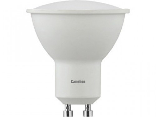 LED7-GU10/830/GU10 Светодиодная лампа 7Вт 220B (уп.10/100шт.) Camelion LED7-GU10/830/GU10 - фото 619676