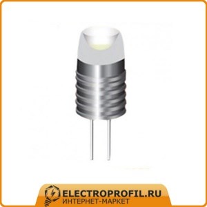 Gauss лампа светодиодная G4 12V 1W 4100 32x12  EB2071072007 BL3 695843 - фото 619706