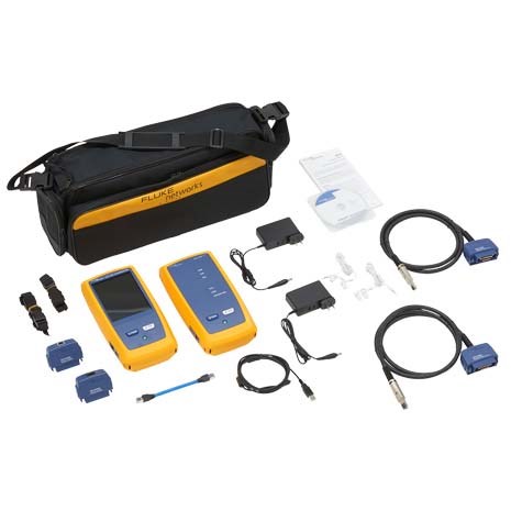 FL-DSX-602-PRO INT Кабельный тестер DSX-602 (500MHz), с адаптерами DSX-PLA004S (работает только с медными модулями) Fluke Networks FL-DSX-602-PRO INT - фото 619709