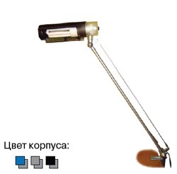KD-030C черный (230V 20W) Camelion светильник струбцина 696122 - фото 619879