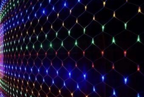 Светод. гирлянда-сетка 240 LED 2х2м разноцв 696130 - фото 619885