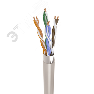 СегментЛАН F/UTP Cat5e ZHнг(А)-FRHF 2х2х0.52 ЭКРАН огнестойкая  Витая пара FTP 4 пары AWG 24 Cat.5е внутренняя Cu (кор.305м.) СегментЭнерго (Россия) С6869 - фото 619952