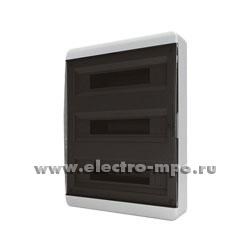TF5-KP12-N-54-41-K01-K03/BNK40-54-1 Tekfor Бокс ЩРН-П-54 модулей навесной пластик с дымчатой прозр. дверцей IP41 IEK® TF5-KP12-N-54-41-K01-K03 - фото 619963