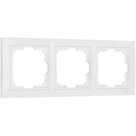 W0032001/WL03-Frame-03 Snabb Basic Рамка на 3 поста, белая (уп.10шт.) Werkel™ a051299-1 - фото 620008