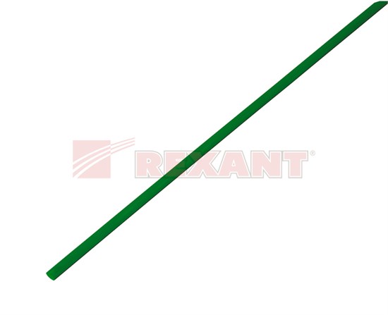 FD 20-3003 3.0/1.5мм 1м Термоусадка зеленая (трубка ТУТ) (уп.50/3000м.) REXANT FD 20-3003 - фото 620012