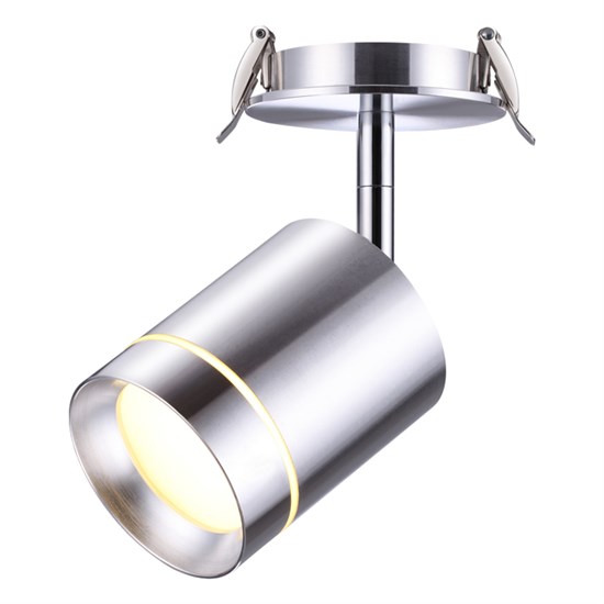 357689 NT18 063 алюминий Встраиваемый светодиодный светильник IP20  COB 9W 160-265V Arum Novotech 357689 - фото 620079