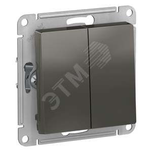 ATN000965 AtlasDesign Механизм переключателя двухклавишного (сх.6/2) 10АХ, сталь (уп.20шт.) Schneider Electric ATN000965 - фото 620105