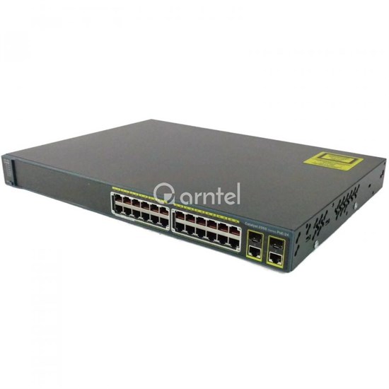 WS-C2960R+24PC-L Коммутатор Catalyst 2960Plus 24 10/100 PoE+2 T/SFP LAN Base, Russia Cisco WS-C2960R+24PC-L - фото 620150