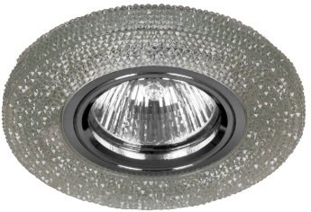 28603 CD972 12*2835 SMD, MR16 50W G5.3, голубой, хром 28603 - фото 620260