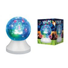 ULI-Q311 3.5W-RGB WHITE Светодиодный светильник-проектор. Кабель с вилкой. 220В. Диаметр 10см. Белый. ТМ Volpe.UNIEL ULI-Q311 - фото 620332
