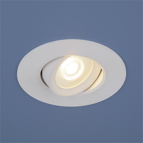 9914 LED 6W WH белый Встраиваемый потолочный светодиодный светильник (уп.100шт.) Elektrostandard 9914 LED 6W WH - фото 620362