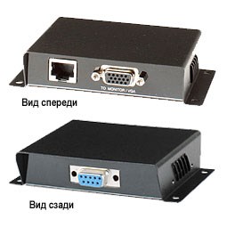 TTP111VGA Комплект (приемник + передатчик) для передачи VGA сигнала по кабелю витой паре SC&T TTP111VGA - фото 620513