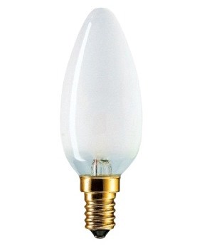 011701 Philips B35 15W E14 230V свеча FR 697204 - фото 620591