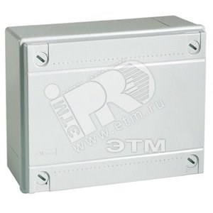 53810 Коробка ответвительная с гладкими стенками, IP56, 100х100х50мм (уп.105шт.) ДКС 53810 - фото 620599