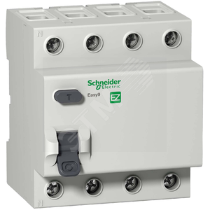 EZ9R34463 Easy 9 ВДТ(УЗО) 4П 63А 30мА AC 230В =S= (уп.3шт.) Schneider Electric EZ9R34463 - фото 620721