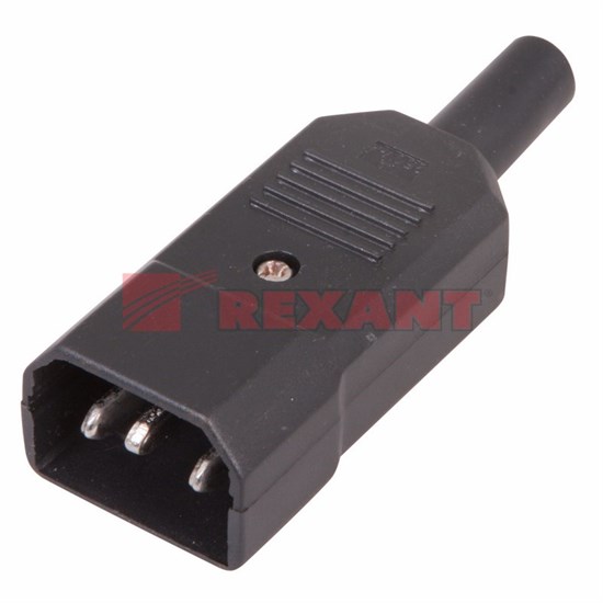 FD 11-0003 Cетевой штекер AC-101 на шнур (уп.25/500шт.) REXANT FD 11-0003 - фото 620739