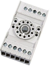 592001 PZ11-01 Колодка для реле R15-3CO на Din-рейку RELPOL 592001 PZ11-01 - фото 620914
