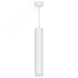 48087 ML1768 MR16 35W 230V D55*H280, белый Светильник потолочный на подвесе (уп.30шт.) FERON (Китай) 48087 - фото 620932