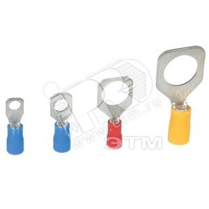 2C10P Наконечник НКИ 2,5-6мм² кольцо 10,2мм (уп.100шт.) ДКС 2C10P - фото 621249