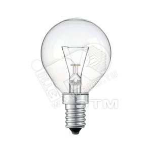 01183150 PHILIPS Stan 25W E14 230V P45 CL Лампа накаливания декоративная шар прозрачная (уп.100шт.) 871150001183150 - фото 621280