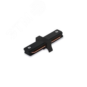 10324 LD1000 черный Коннектор (трапеция) прямой для шинопровода CAB1003 (уп.100шт.) FERON (Китай) 10324 - фото 621331