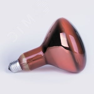 8105006 ИКЗК-220-150 E27 красная Лампа инфракрасная зеркальная - термозлучатель (уп.15шт.) Калашниково 8105006 - фото 621380