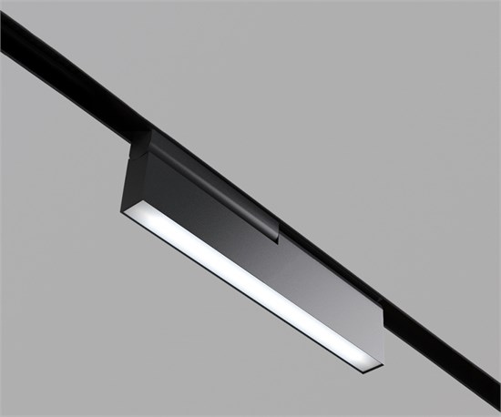 Mag.Sense.25.300/4K/B (12w/1440Lm/4000K/100°/25*117*300мм/чёрный RAL-9005/IP40) Светильник FALDI (Россия) Mag.Sense.25 - фото 621406