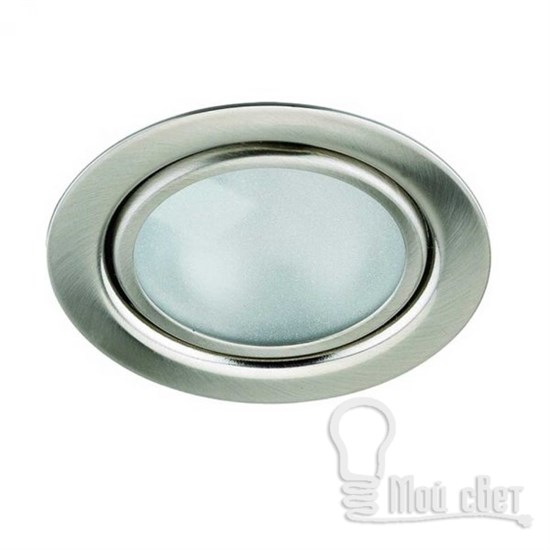 369120 SPOT NT09 266 ник/янтарный Встраиваемый НП светильник G4 20W 12V FLAT NOVOTECH 369120 - фото 621560