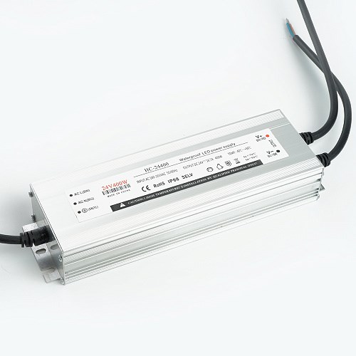 48744 LB007 400W 24V IP67 Трансформатор электронный для светодиодной ленты (драйвер) FERON 48744 - фото 621652