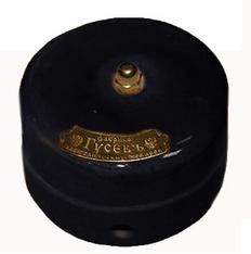 16540Р-80Ч Коробка распаечная фарфор, D-80 , черная "Гусевъ" 16540Р-80Ч - фото 621763