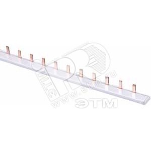 32030DEK ШС-101 Шина соединительная типа PIN (штырь) 1р до 63А (дл. 1м) (уп.10шт.) DEKraft 32030DEK - фото 621799