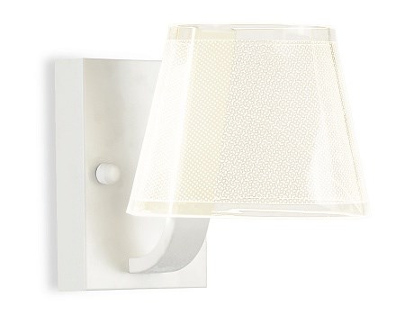 AK4088 WH белый LED 3000K/4200K/6400K 13W 170*150*220 Настенный светодиодный светильник с выключателем Ambrella Light AK4088 WH белый - фото 621887