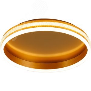 41694 AL5880 SHINING RING, 80W, Max. 4800Lum, 3000К-6500K, IP20, золото Светильник светодиодный (уп.6шт.) FERON (Китай) ВЫВЕДЕН ИЗ АССОРТИМЕНТА 41694-1 - фото 622029