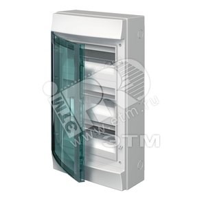 1SLM006501A1206 Mistral65 Бокс настенный ЩРН-П 36М (3 ряда) прозрачная дверь IP65 с клеммами ABB 1SLM006501A1206 - фото 622034