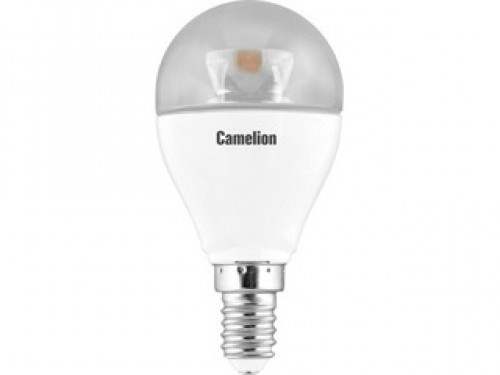 LED6.5-G45-CL/845/E27 BrightPower Светодиодная лампа 6,5Вт 220В (уп.10/100шт.) Camelion      LED6.5-G45-CL/845/E27 - фото 622090