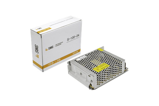 S-100-24 Блок питания 100W 24V, 160х98х44 IP20 SWG 000106 - фото 622130