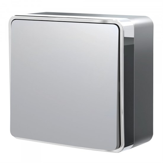 W5012006 серебряный Gallant Выключатель одноклавишный проходной (уп.10шт.) Werkel™ a052768-1 - фото 622157