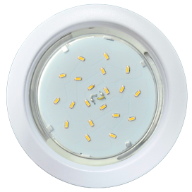 SW53H4ECB Ecola GX53 H4 без рефл. белый матовый 38x106 (к+) Светильник встраиваемый (уп.10/50шт.) SW53H4ECB - фото 622264